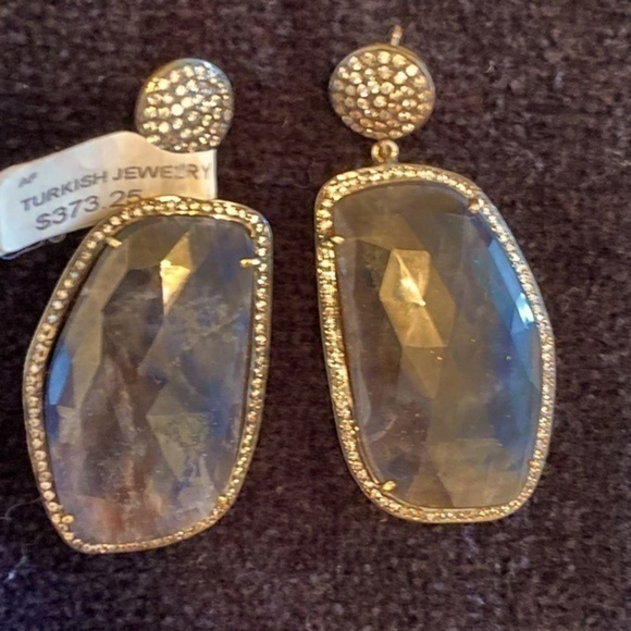 Exclusive earrings with natural stone limited and exclusive - Picture 9 of 9